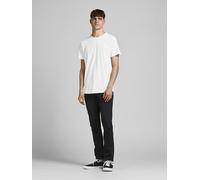 JACK&JONES Basic T-Shirt Rundhals Kurzarm Jersey Baumwolle Shirt Regular Fit JJEBASHER