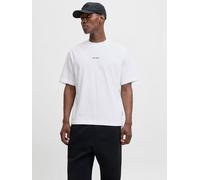 Jack & Jones Shirt in Weiß - Größe M | Herren Plussize