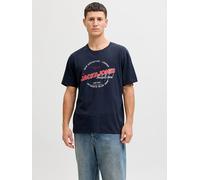 Jack & Jones Shirt "Logo" in Dunkelblau - Größe XXL | Herren Plussize