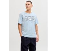Jack & Jones JJELOGO TEE SS O-NECK 2 COL M 12288016 Celestial Blue (911653) Blau M
