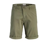 Jack & Jones Shorts "Bowie" in Dunkelgrün - Größe M | Herren Plussize