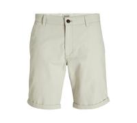 Jack & Jones Regular Fit Shorts mit Strukturmuster Modell 'FURY' in Hellgrau, Größe XL