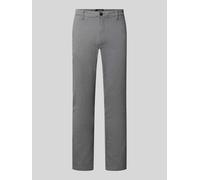 Jack & Jones St Marco Bowie Winter Chinohose 30 Grey Melange / Detail Herringbone