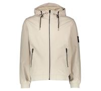 Jack & Jones Softshelljacke "Basic" in Creme - Größe L | Herren Outdoorjacken