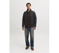 Softshelljacke JACK & JONES "JJELIAM SOFTSHELL BOMBER NOOS", Herren, Gr. S, schwarz, Web, Obermaterial: 100% Polyester, unifarben, regular fit normal, ohne Ausschnitt, Bündchen, Jacken Softshelljacke,