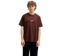 Jack & Jones T-Shirt JJESOHO (Soho) – Regular Fit, Rundhals, bedruckt – S Rot