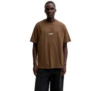 Jack & Jones T-Shirt JJESOHO Tee Kurzarm Rundhals Noos Cocoa Braun XL