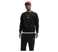 Jack & Jones Sweatshirt Soho Crew-Neck mit Label-Print Schwarz L