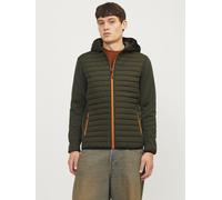 Jack & Jones Steppjacke "JJEMULTI mit Kapuze und Futter" mit Kapuze unifarben, modisch, regular fit, Polyester (37696125-S)