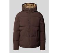 Steppjacke JACK & JONES "JJGALAXY PUFFER JACKET", Herren, Gr. XXL, braun (java), Web, Obermaterial: 100% Polyester, unifarben, regular fit normal, gerader Abschluss, Jacken Steppjacke, Kunstfaser, reg