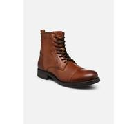 JACK & JONES Herren Jfwrussel Leather Warm Cognac Boat Shoe