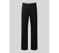 JACK & JONES Straight Fit Hose aus Baumwoll-Mix Modell 'Kane' in Black, Größe 29/32