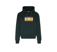 Kapuzensweatshirt JACK & JONES "JJBUSTER SWEAT HOOD BTS", Herren, Gr. XXL, scarab, angeraute Sweatware, Obermaterial: 60% Baumwolle, 40% Polyester, bedruckt, normal normal, Rundhals, Rippbündchen, Swe