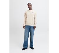Jack & Jones Sweatshirt in Beige - Größe XL | Herren Plussize