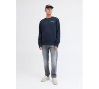 Jack & Jones Sweatshirt in Dunkelblau - Größe S | Herren Plussize