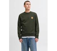 Jack & Jones Sweatshirt in Grün - Größe XXL | Herren Plussize