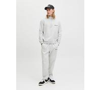 Jack & Jones Norrebro Emb Halbreißverschluss-sweatshirt M White Melange