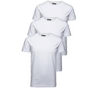 JACK & JONES T-Shirt Basic O-Neck Black Jack and Jones T-Shirt, Herren, Shirt (L, 3er Pack weiß)