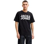 Jack & Jones Shirt in Schwarz - Größe L | Herren Plussize
