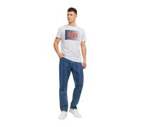 Jack & Jones T-Shirt Corp mit Front-Print in Weiß M Regular Fit