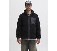 Jack & Jones Teddy-Sweatjacke Herren schwarz, L