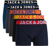 JACK & JONES Trunks 5er Pack Boxershorts Boxer Short Unterhose Mehrpack (#Crazy, XXL)