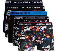 JACK & JONES Trunks 5er Pack Boxershorts Boxer Short Unterhose Mehrpack (L, 5er Pack Bunt 22)