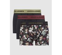 Jack & Jones Trunks aus Mikrofaser im 3er-Pack in Black, Größe S