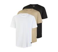 Jack & Jones Jack & Jones Tshirt 3er Pack Set M Pack 1 (Black/White/Crockery) (876889) Mehrfarbig M