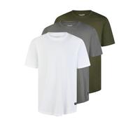 Jack & Jones Jack & Jones Tshirt 3er Pack Set S Pack 2 (White/Castlerock/Forest Night) (876894) Mehrfarbig S