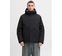 Outdoorjacke JACK & JONES "JJEKEEN JACKET AW25 SN", Herren, Gr. XL, schwarz, Web, Obermaterial: 100% Polyester, unifarben, regular fit hüftbedeckend, hoch geschlossener Ausschnitt, Bündchen, Jacken (3