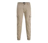 JACK & JONES Warner 12167596 Cargohose für Herren, Beige, beige, 32W/ x 32L
