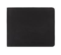 Jack Kinsky Aruba Geldbörse RFID Schutz Leder 12 cm schwarz