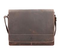 Jack Kinsky Baltimore 5 Messenger Leder 38 cm braun