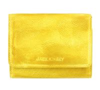 Jack Kinsky Nassau Geldbörse RFID Leder 11 cm gelb