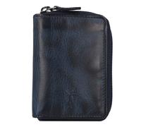 Jack Kinsky Nelson Geldbörse RFID Leder 11 cm blau
