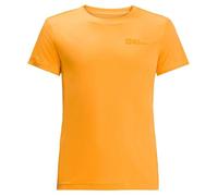Jack Wolfskin Active Solid T-Shirt Orange Pop 164