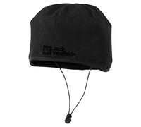 Beanie JACK WOLFSKIN "ALPSPITZE LIGHT BEANIE" Gr. L, schwarz (black) Damen Mützen Beanies (19582554-L)