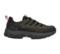 Jack Wolfskin - Apex Hike Texapore Low - Multisportschuhe, Gr. 45, schwarz (ObsidianMoss)