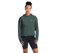 Jack Wolfskin Astrotrail Hoody Women Atmungsaktiver Fleecepullover Damen XL green A65850_E0271_A12