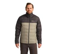 Jack Wolfskin Ather Down Jacket Men Daunenjacke Herren XL beige Linen