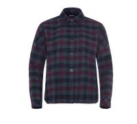 Jack Wolfskin Baja Flannel Shirt W - Check Dark Navy - M