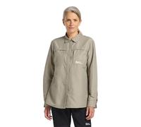Jack Wolfskin Women's Barrier Longsleeve Shirt Stone XS
