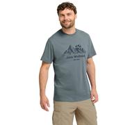 Jack Wolfskin Carefree Kurzarm-t-shirt XL Jw Grey Odessa