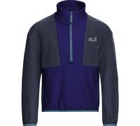 Jack Wolfskin - Kid's Colorblock Taunus Halfzip - Fleecepullover, Gr. 164, blau (GlowInk)