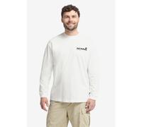 Longsleeve JACK WOLFSKIN "CONFIDENT LS T M", Herren, Gr. L (52), trail, starkweiß, Obermaterial: 100% BAUMWOLLE, Shirts (45430952-L) trail, starkweiß