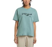 Jack Wolfskin Cordillera T-Shirt Women T-Shirt aus Bio-Baumwolle L MOUNTAIN soft jade