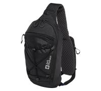 Jack Wolfskin Cyrox Sling Robuste Outdoor-Umhängetasche 7L Unisex one size grey,black 2020151_6350_OS