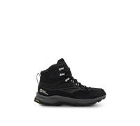 Wanderschuh JACK WOLFSKIN "CYROX TEXAPORE MID M", Herren, Gr. UK 12 - EU 47, Normalschaft, schwarz (phantom), Obermaterial: Synthetik. Obermaterial 2: Textilmaterial. Futter: Polyester, Schuhe Wanders