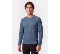 Jack Wolfskin Daily Ease Long Sleeve Aluminium Blue Größe: XL | Longsleeves Outlet | Herren | Blau